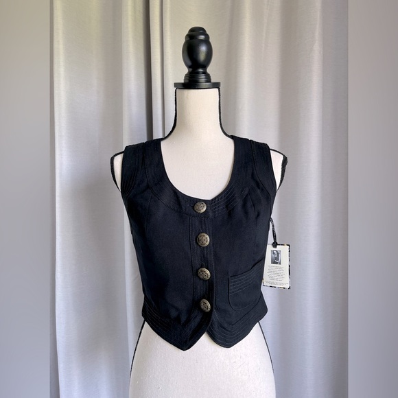 Temperley London (for Target) Black Vest - Picture 1 of 5